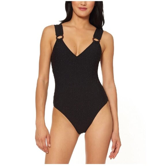 Jessica Simpson Shining Star O-Ring Swimsuit - Picture 1 of 7
